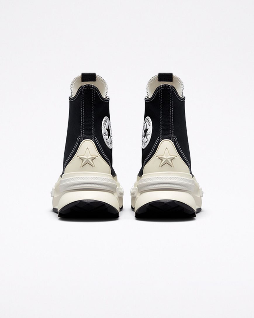 Women's Converse Run Star Legacy CX High Top Shoes Black / White | AU 518ECH